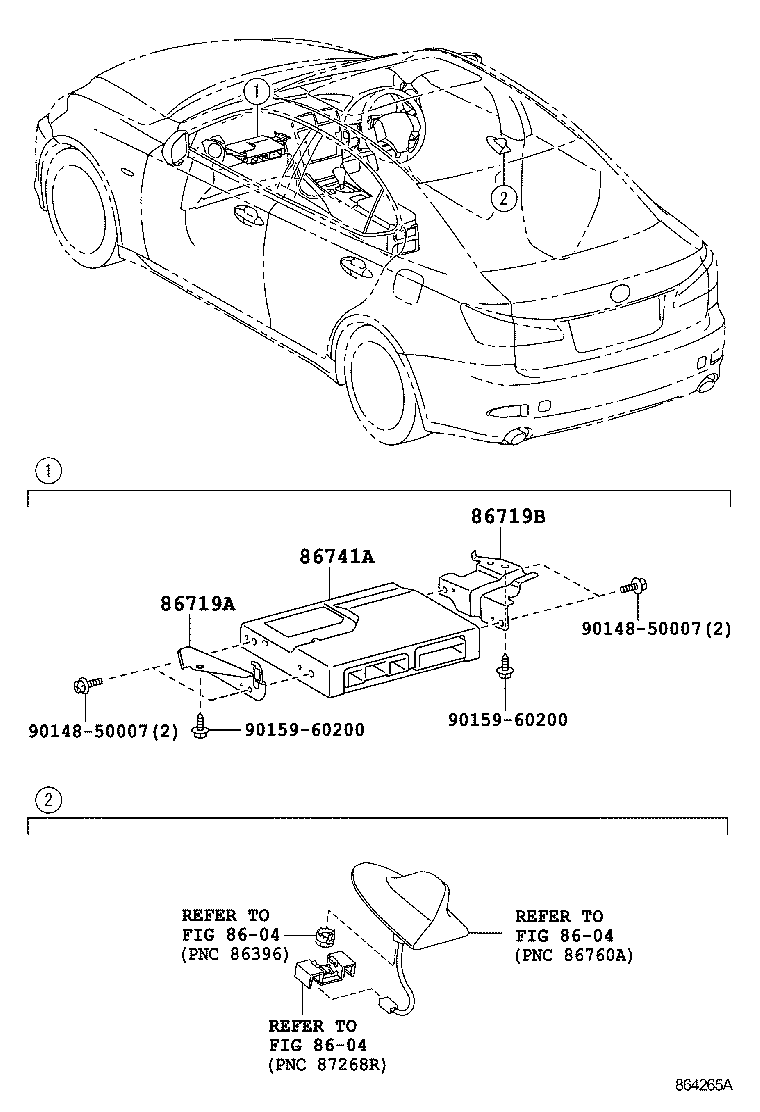 86741-30011 TRANSCEIVER, TELEMATICS product image