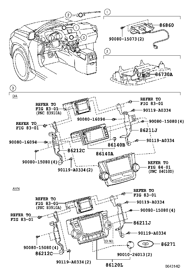 Toyota 86140-0E130 RECEIVER ASSY, RADIO & DISPLAY
