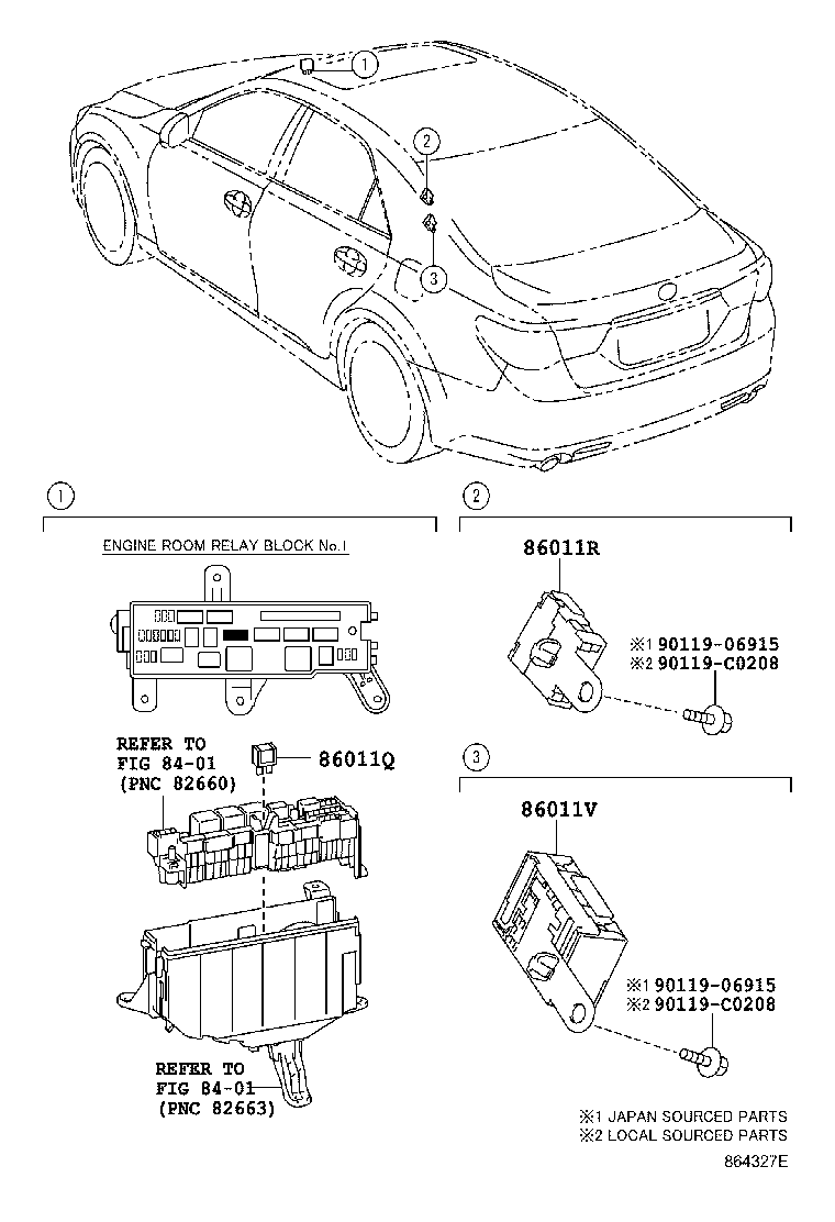 90011-25221 KNOB, RADIO RECEIVER SWITCH product image