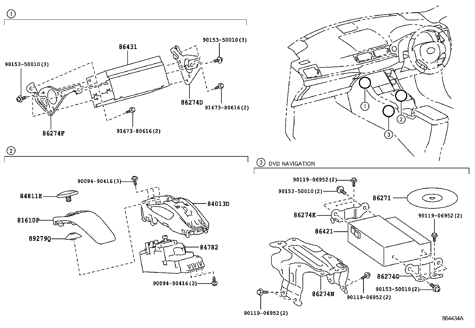 86705-76010 CORD SUB-ASSY, NAVIGATION ANTENNA, NO.1 product image