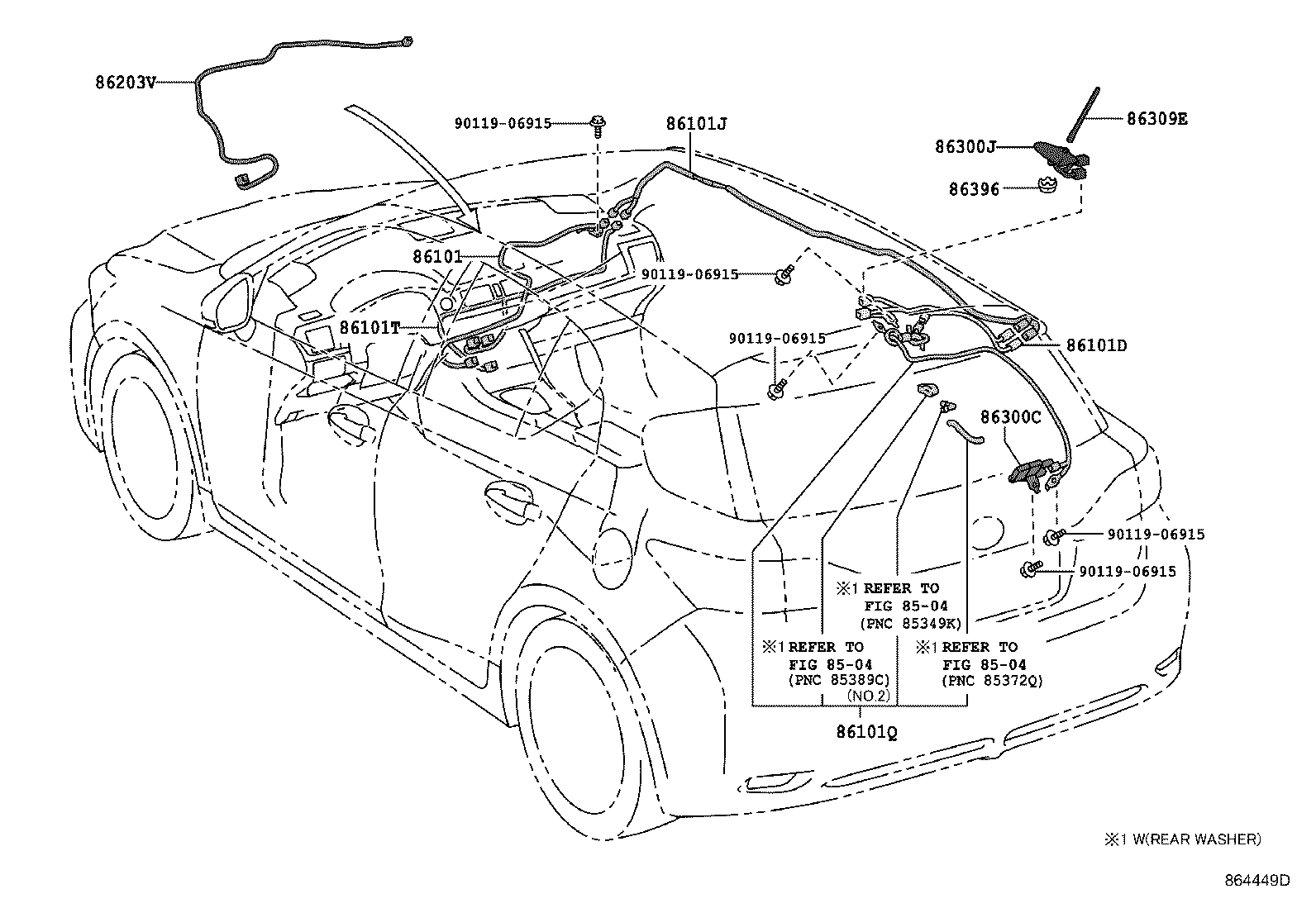 Toyota 86077-76010-C0 COVER KIT, ANTENNA