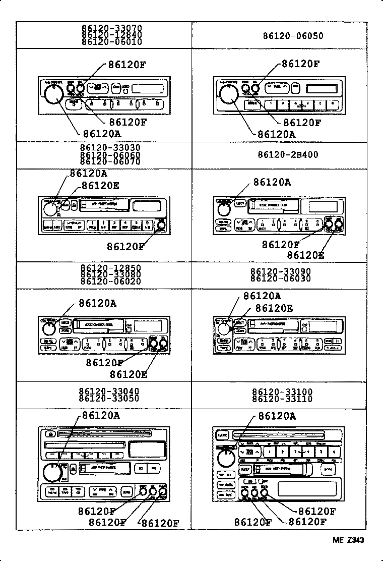 86285-33010 BRACKET, AMPLIFIER, NO.1 product image