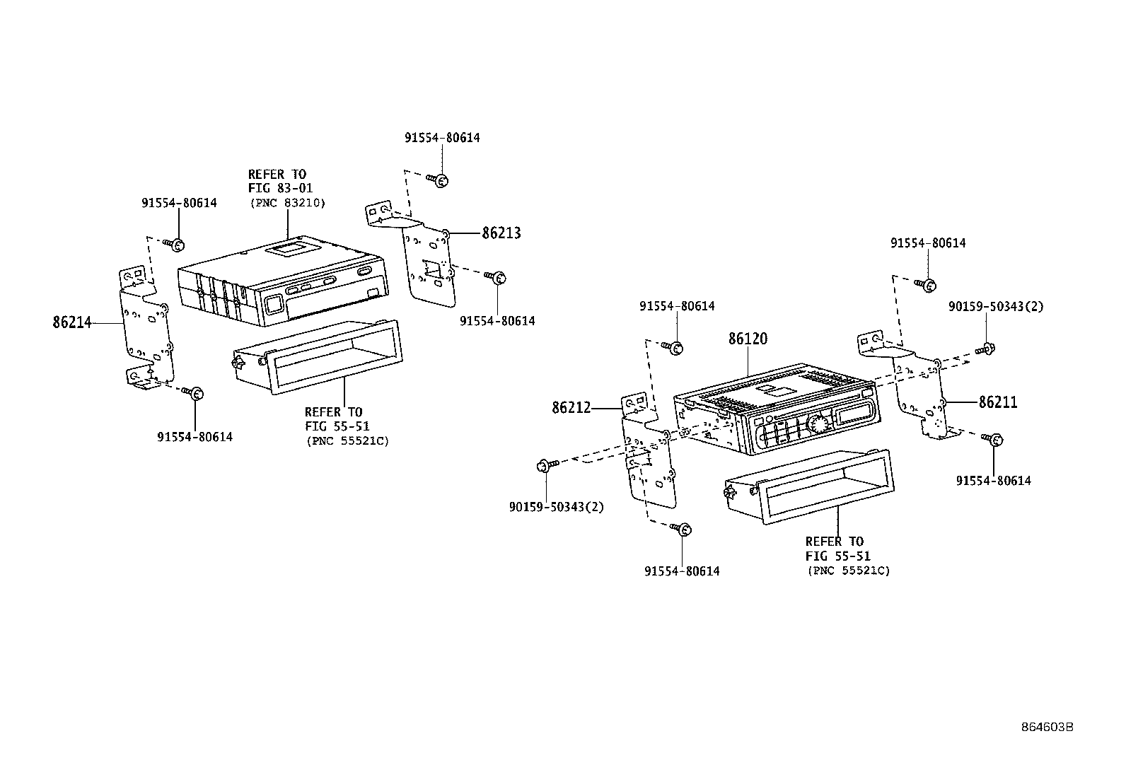 86212-37100 BRACKET, RADIO, NO.2 product image