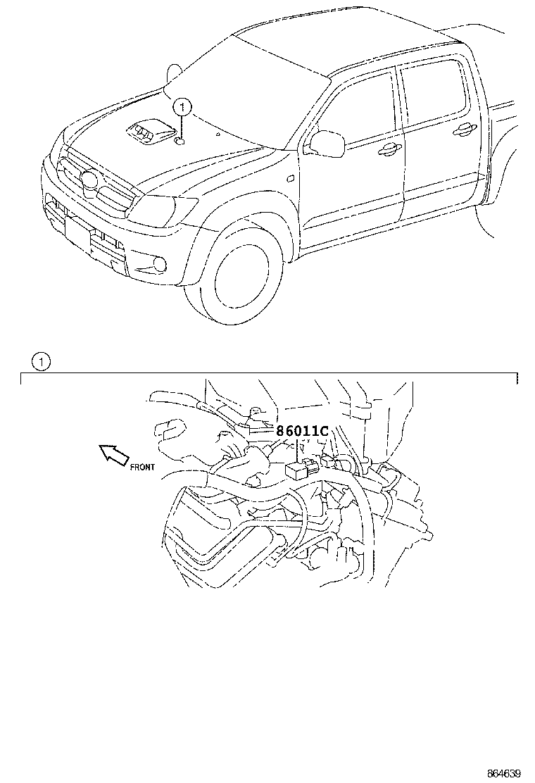 86120-0K751 RECEIVER ASSY, RADIO product image