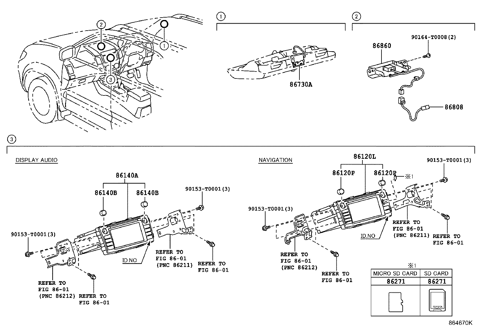 Toyota 86271-33120 DISC, DISC PLAYER