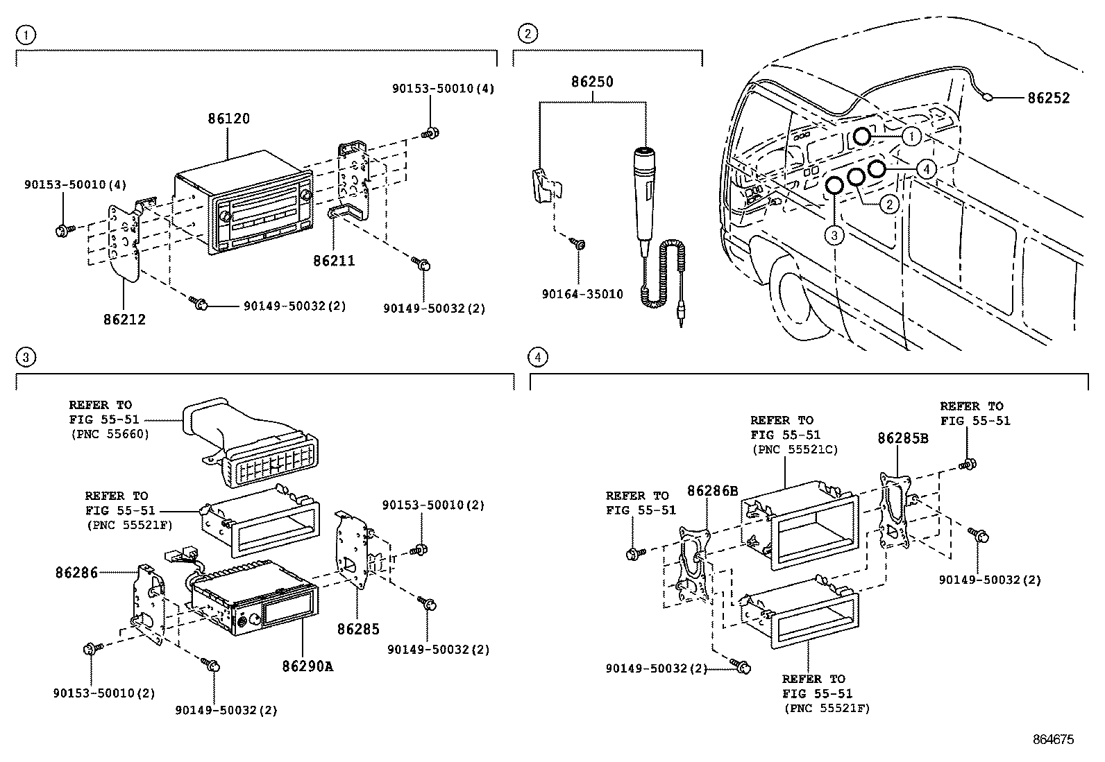 86250-0S010 MICROPHONE ASSY, AMPLIFIER product image