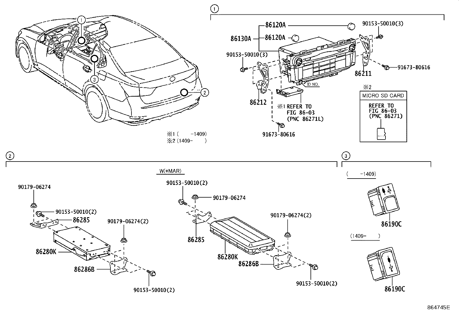 86285-30380 BRACKET, AMPLIFIER, NO.1 product image