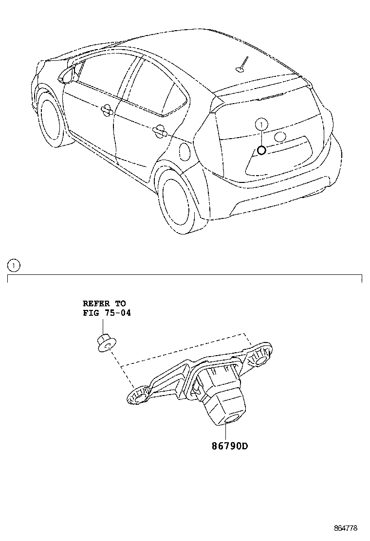 86792-52140 COMPUTER, PARKING ASSIST product image