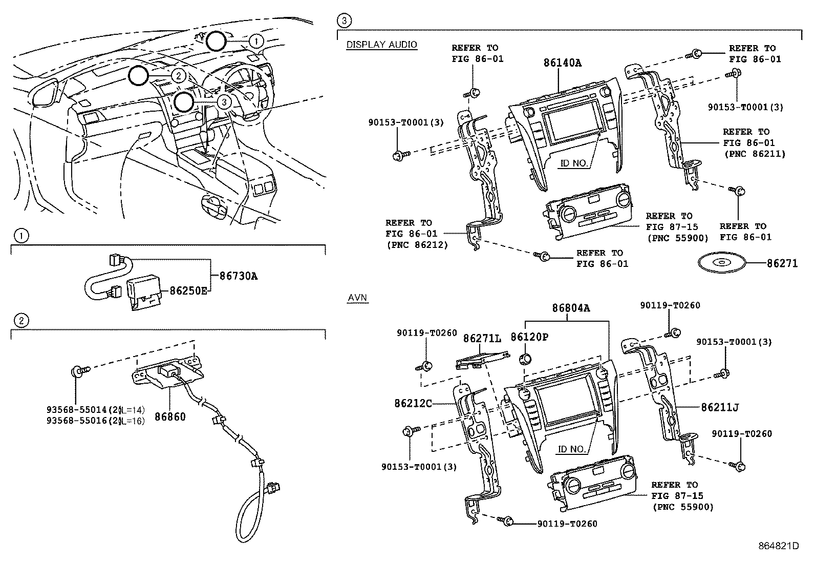 86211-06200 BRACKET, RADIO RECEIVER, NO.1 product image