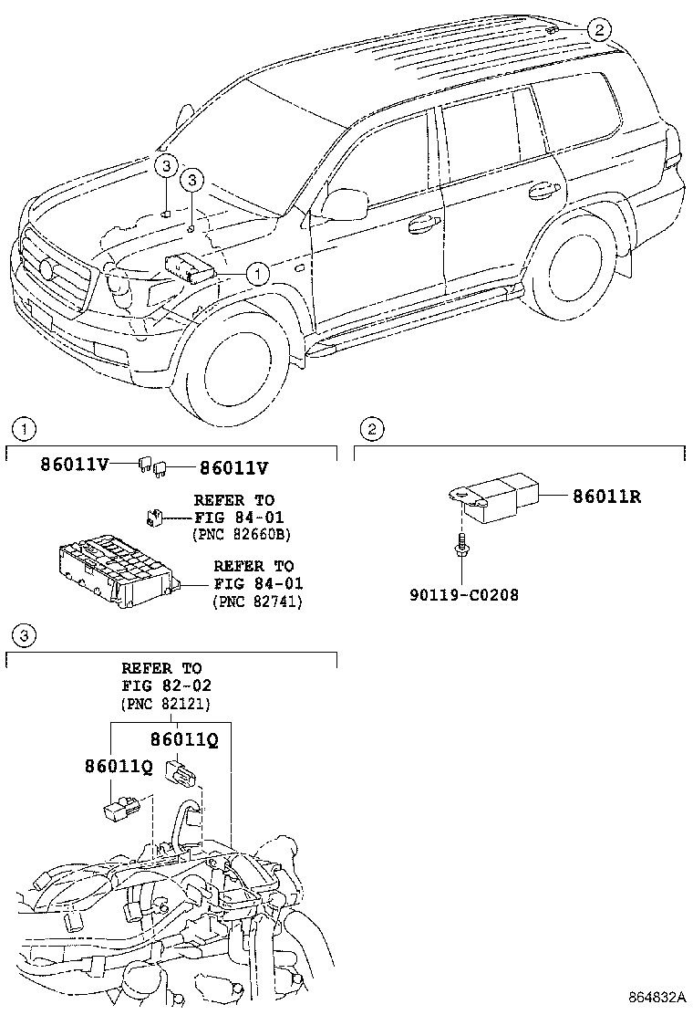 90011-25279 KNOB, RADIO RECEIVER SWITCH product image