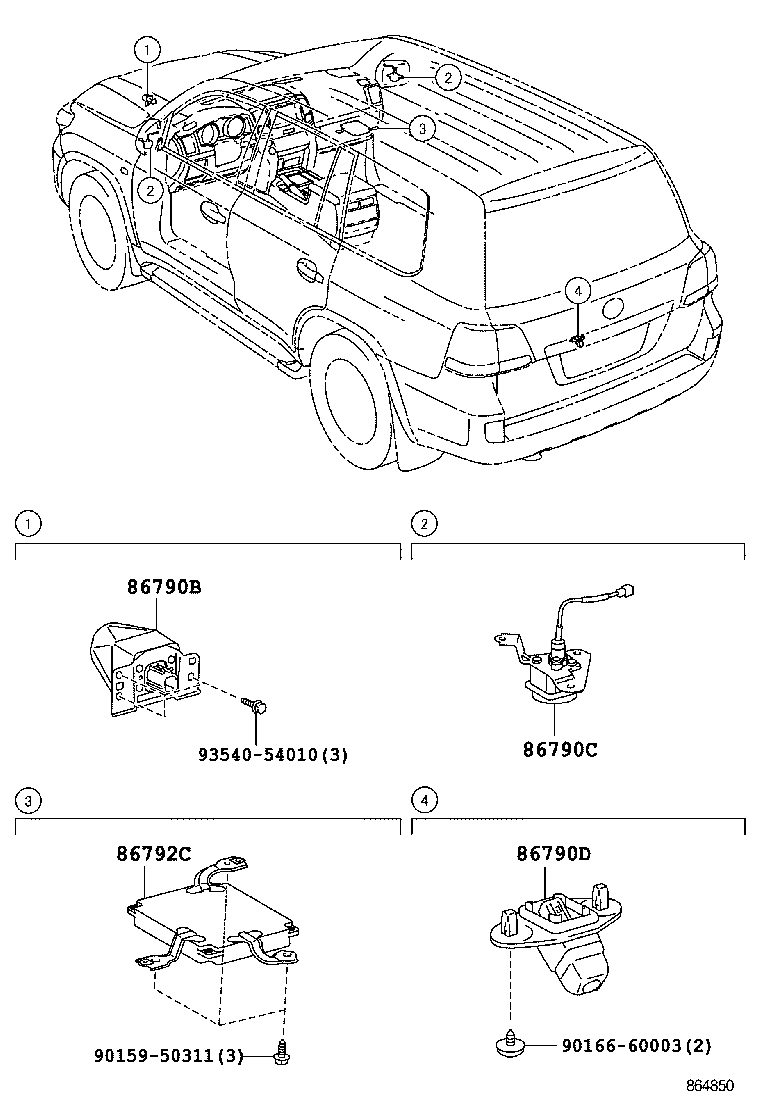 86170-60250 SWITCH & VOLUME ASSY, TELEVISION product image