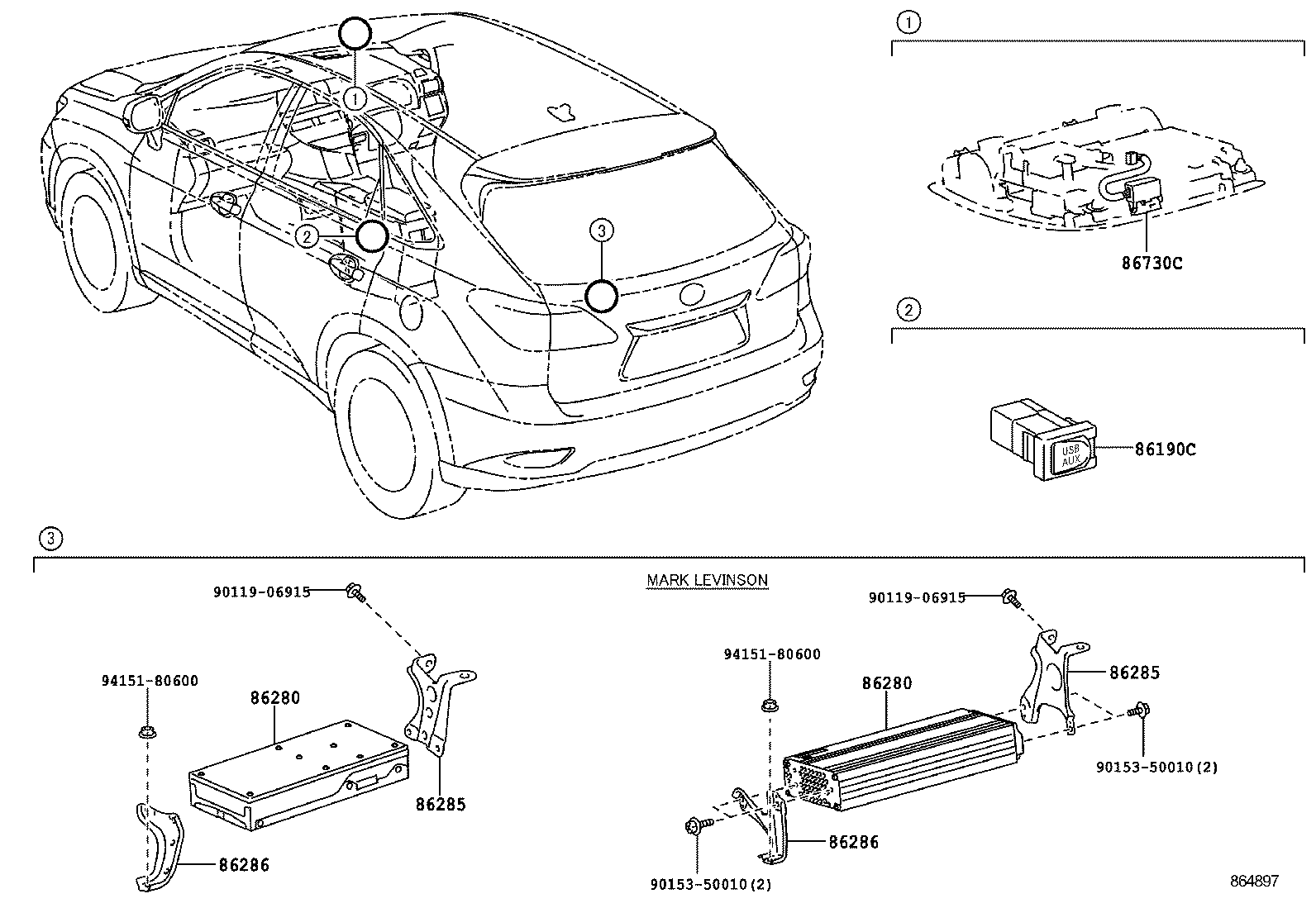 86804-48100 RECEIVER ASSY, MULTI-MEDIA MODULE product image