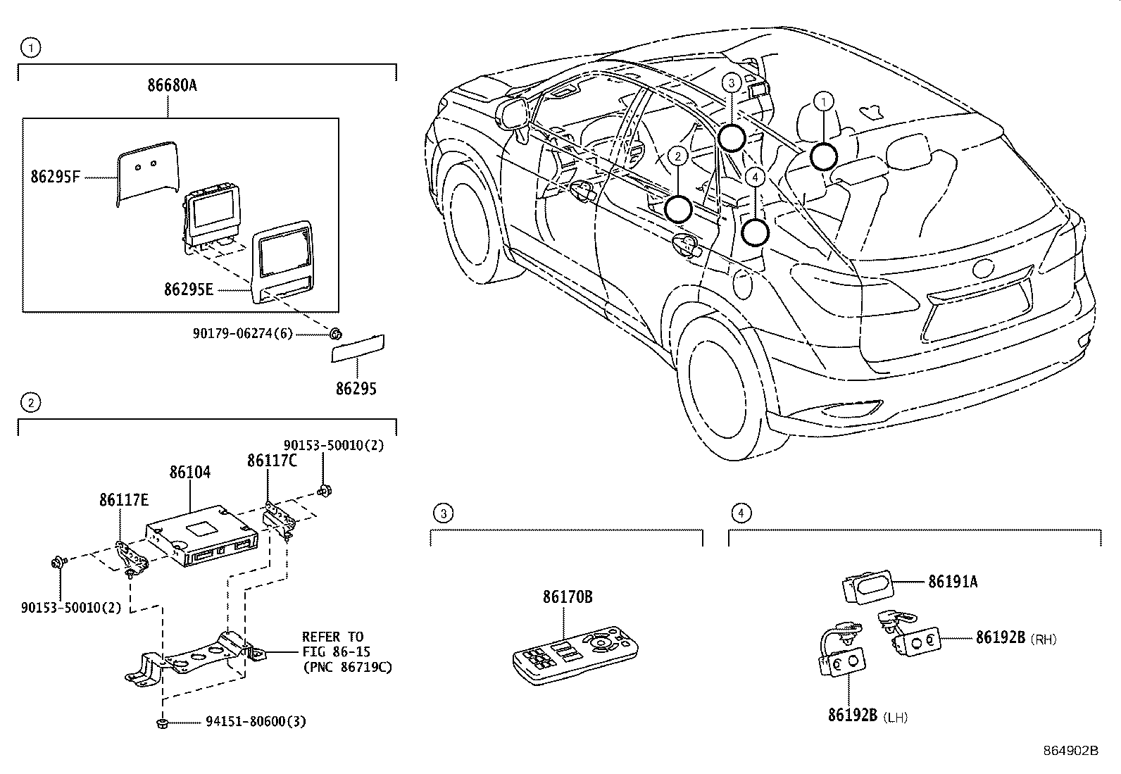 86170-60160 SWITCH & VOLUME ASSY, TELEVISION product image