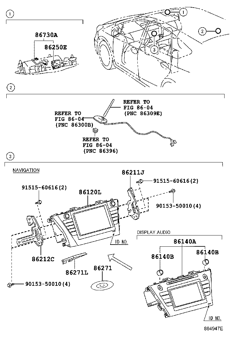86140-47250 RECEIVER ASSY, RADIO & DISPLAY product image