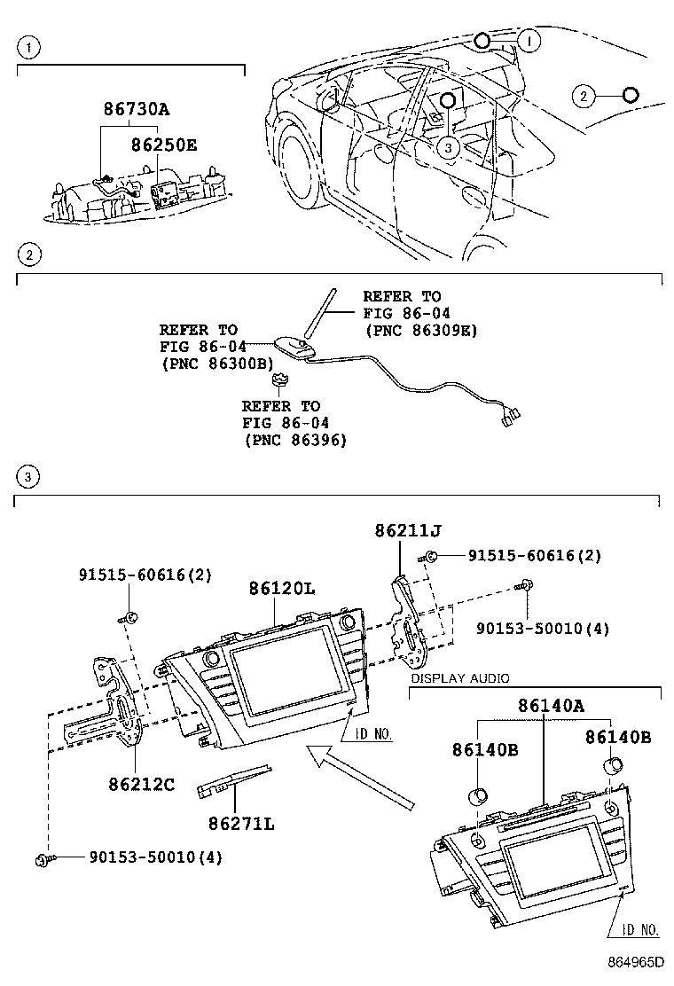 86211-47080 BRACKET, RADIO RECEIVER, NO.1 product image