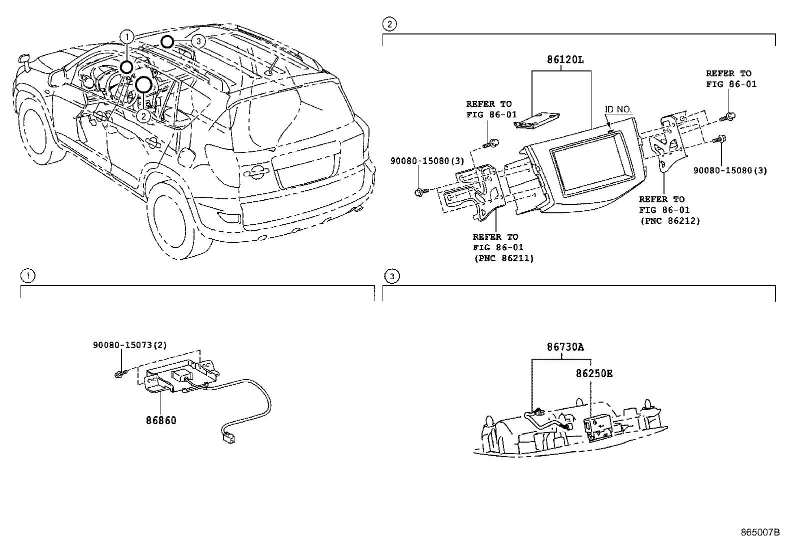86100-0R032 RECEIVER ASSY, NAVIGATION product image