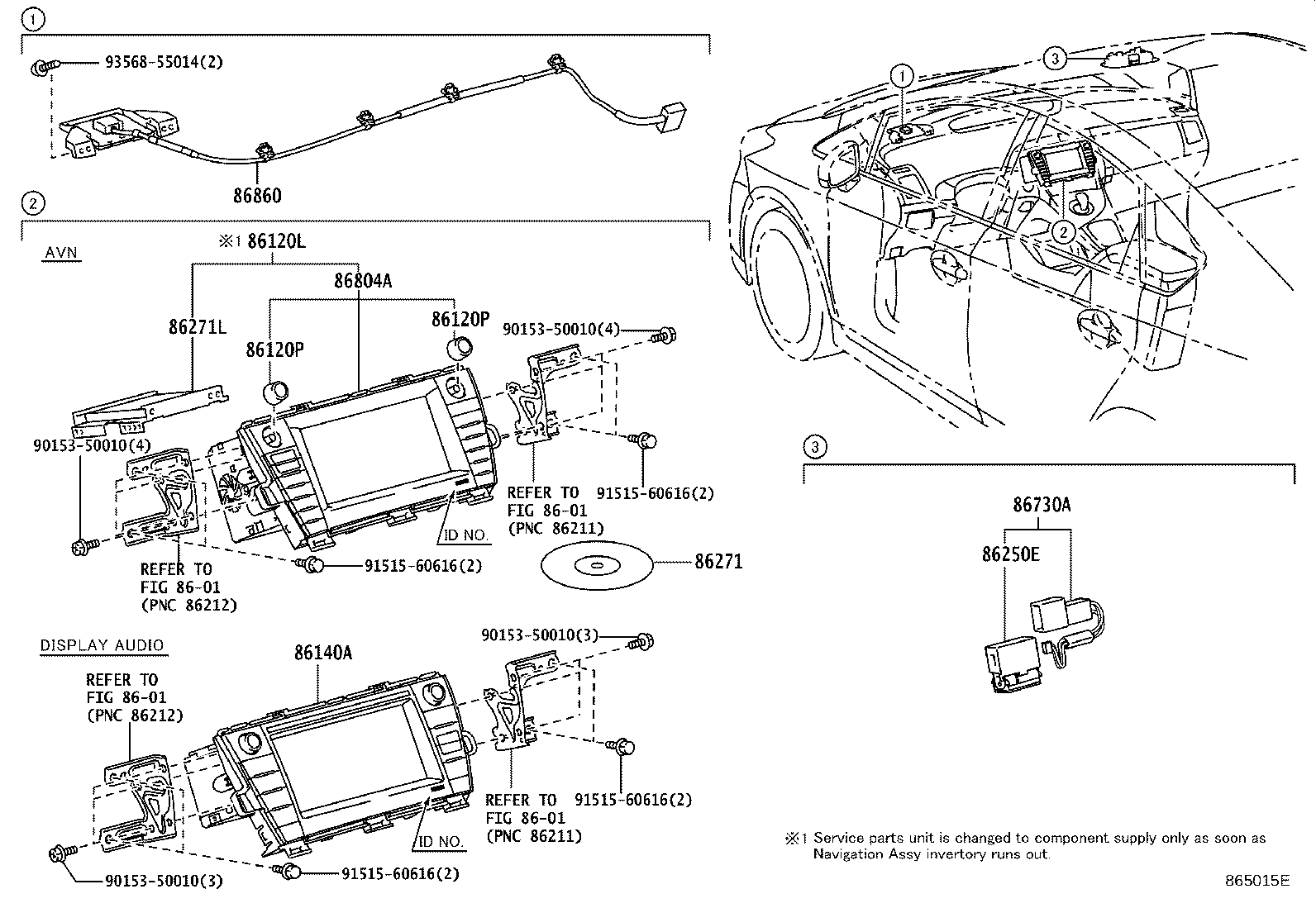 86807-06040 DISC, DISC PLAYER product image