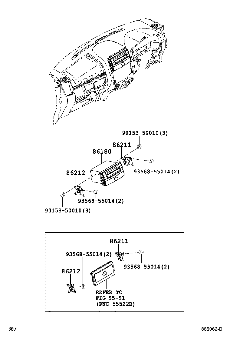 86180-B4010 TUNER ASSY, STEREO COMPONENT product image
