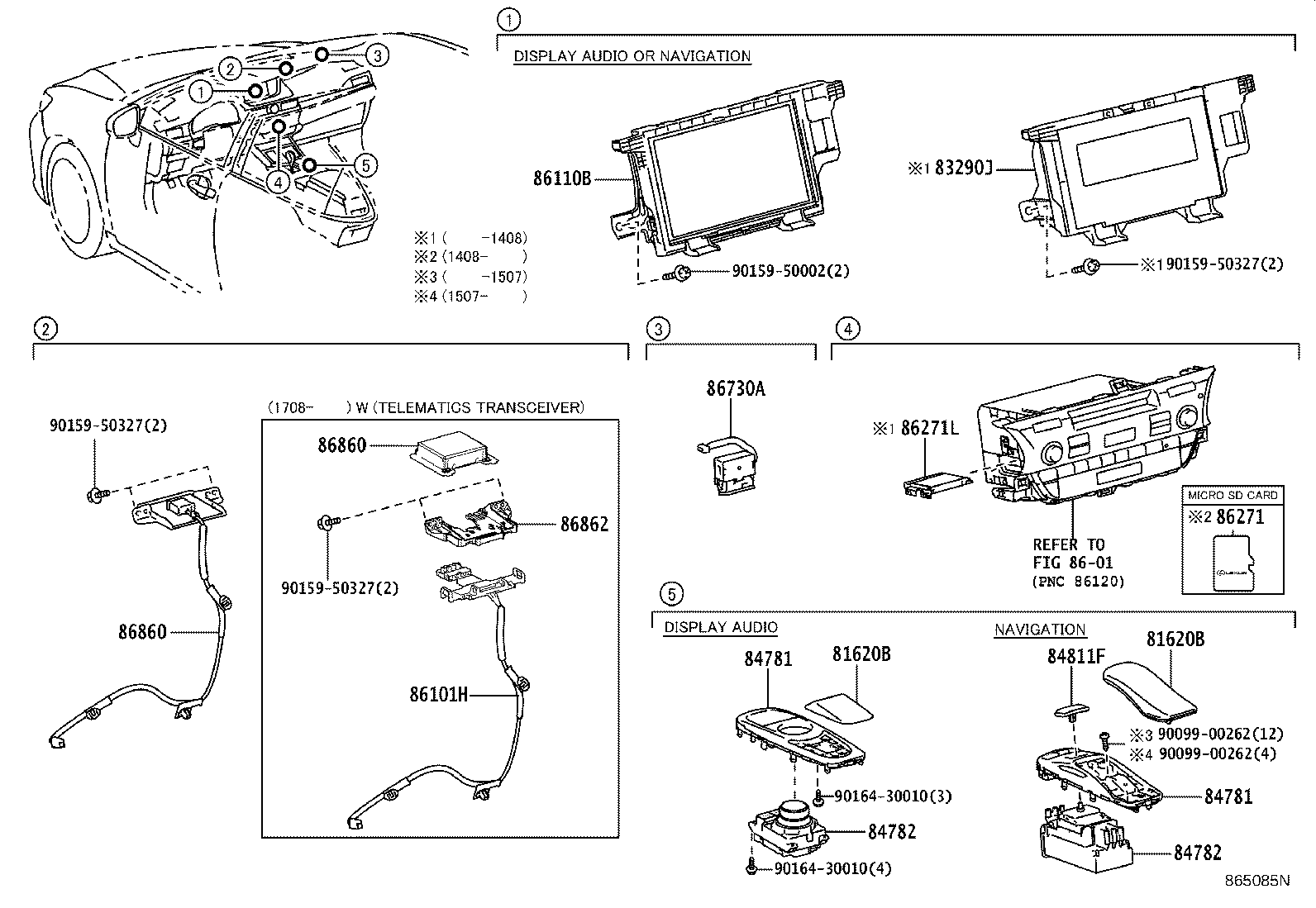 Toyota 86271-30A60 HARD DISC