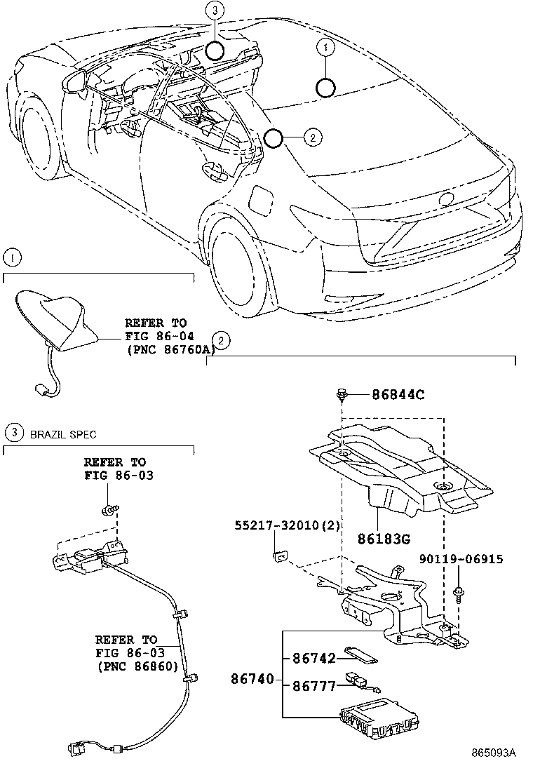 86740-33030 TRANSCEIVER ASSY, TELEPHONE product image