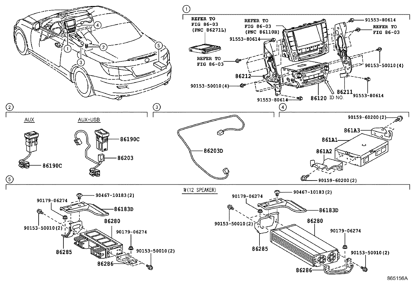 86804-53K90 RECEIVER ASSY, MULTI-MEDIA MODULE product image