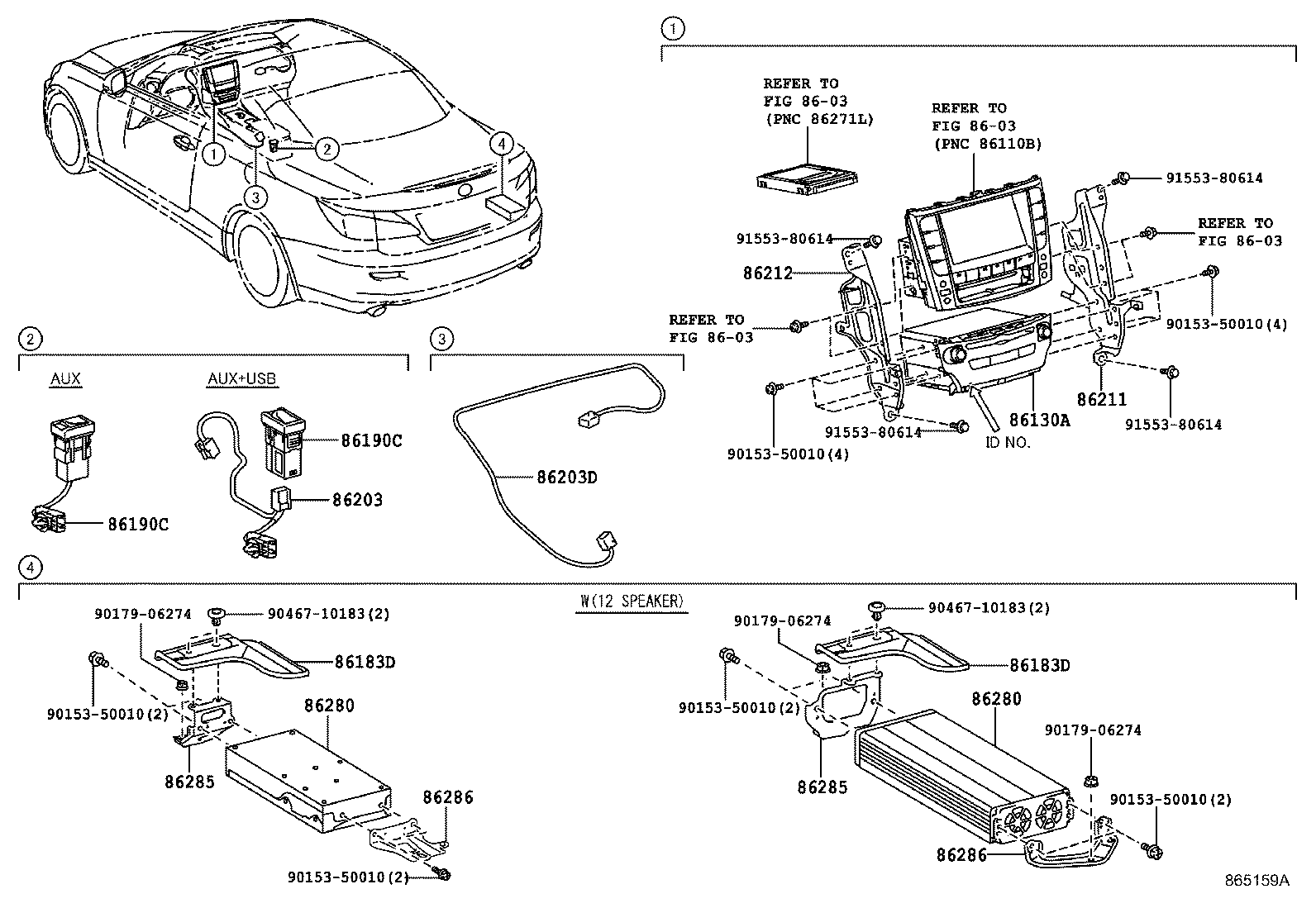 86804-53K90 RECEIVER ASSY, MULTI-MEDIA MODULE product image