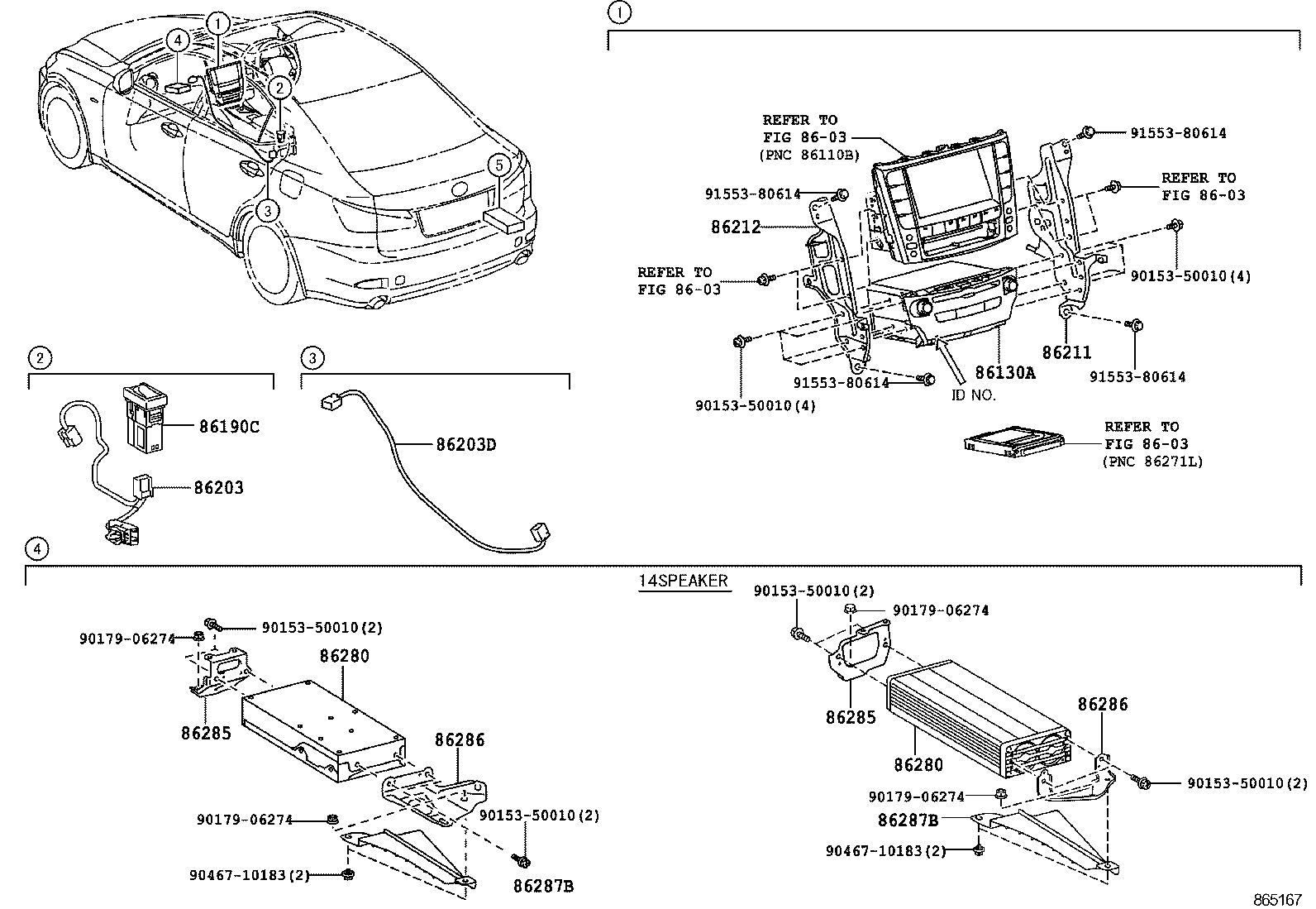 86804-53G50 RECEIVER ASSY, MULTI-MEDIA MODULE product image