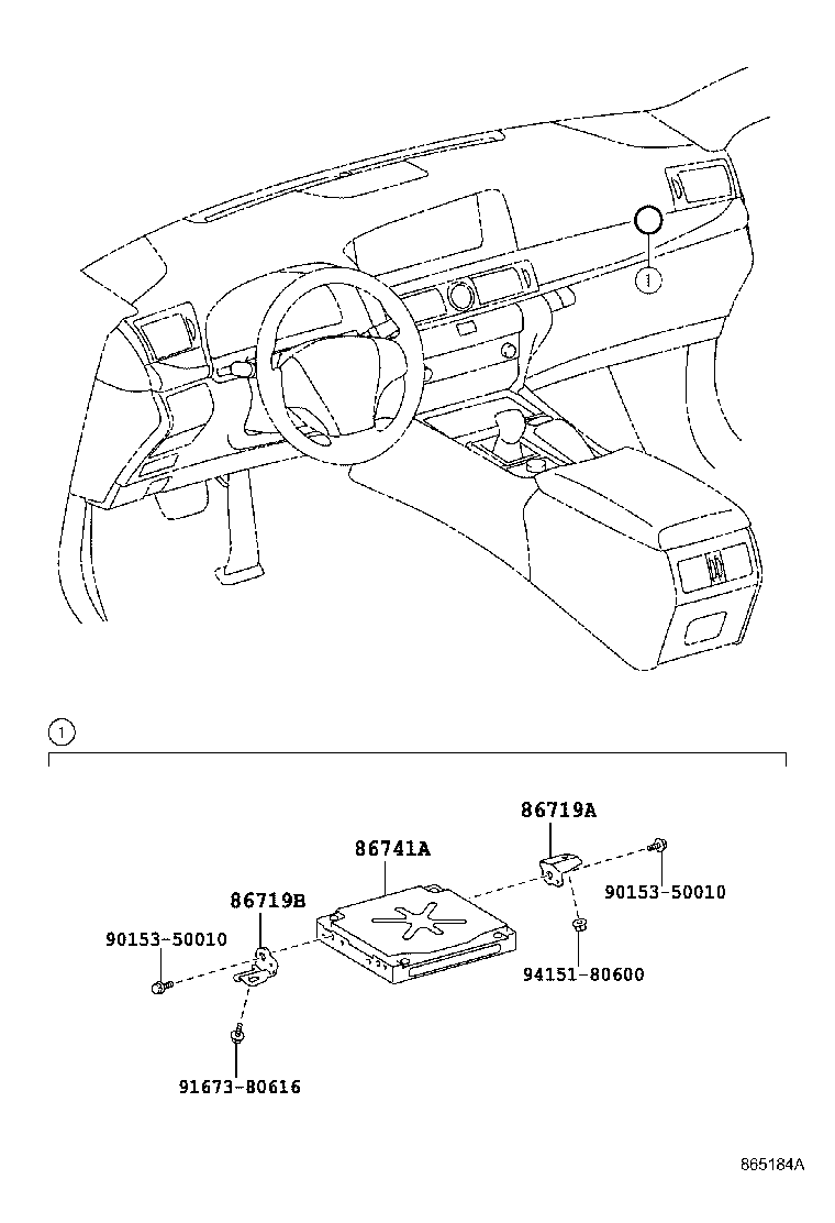 86740-50180 TRANSCEIVER ASSY, TELEPHONE product image