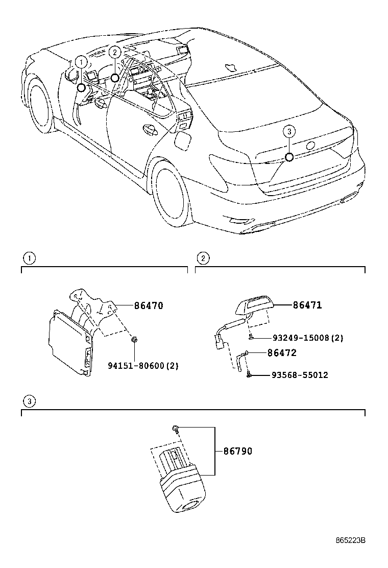 86170-50470 SWITCH & VOLUME ASSY, TELEVISION product image