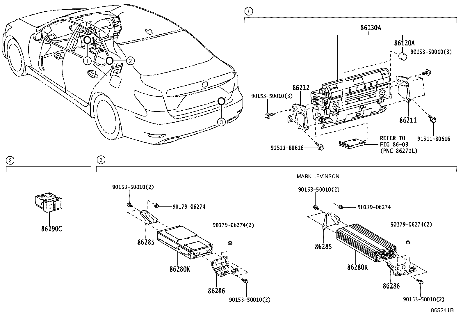 86804-50140 RECEIVER ASSY, MULTI-MEDIA MODULE product image
