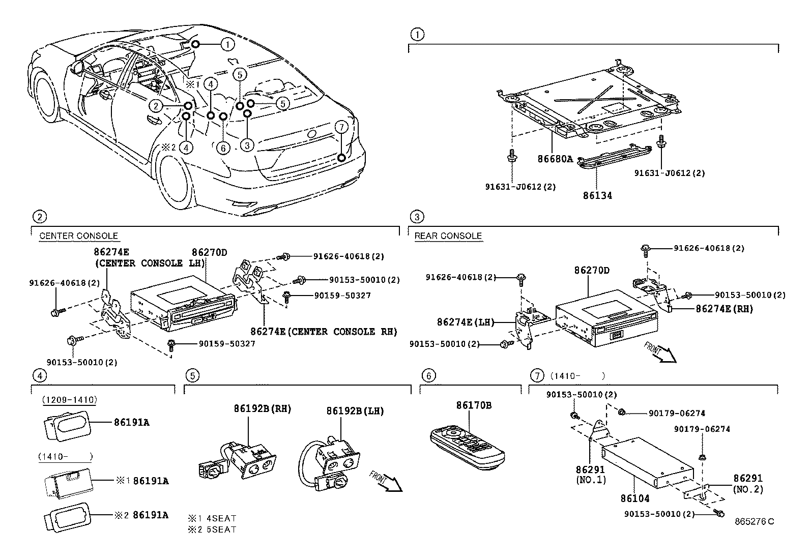 86270-50D50 DISC PLAYER ASSY product image