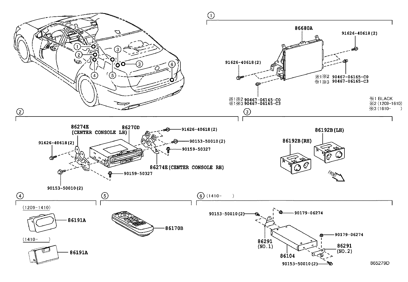 86270-50D50 DISC PLAYER ASSY product image