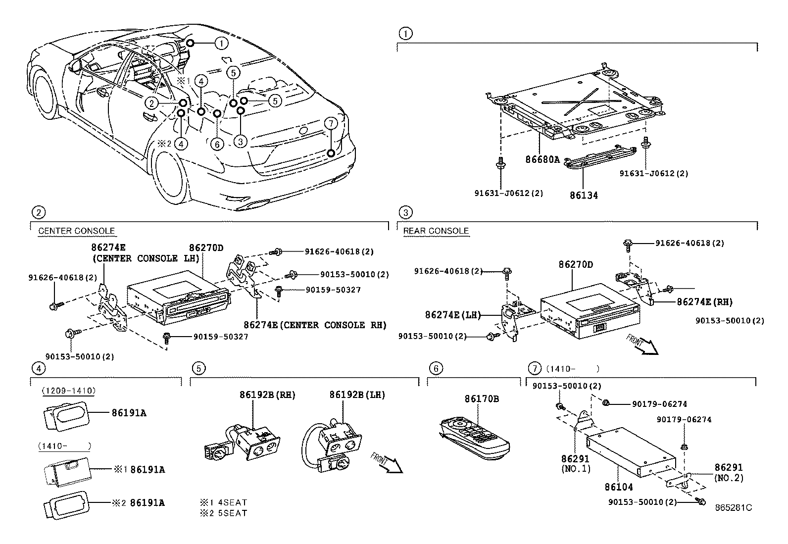 86270-50D50 DISC PLAYER ASSY product image