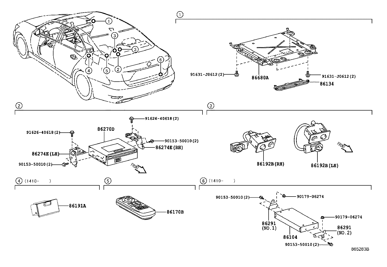 Toyota 86680-50291-B0 DISPLAY ASSY, TELEVISION