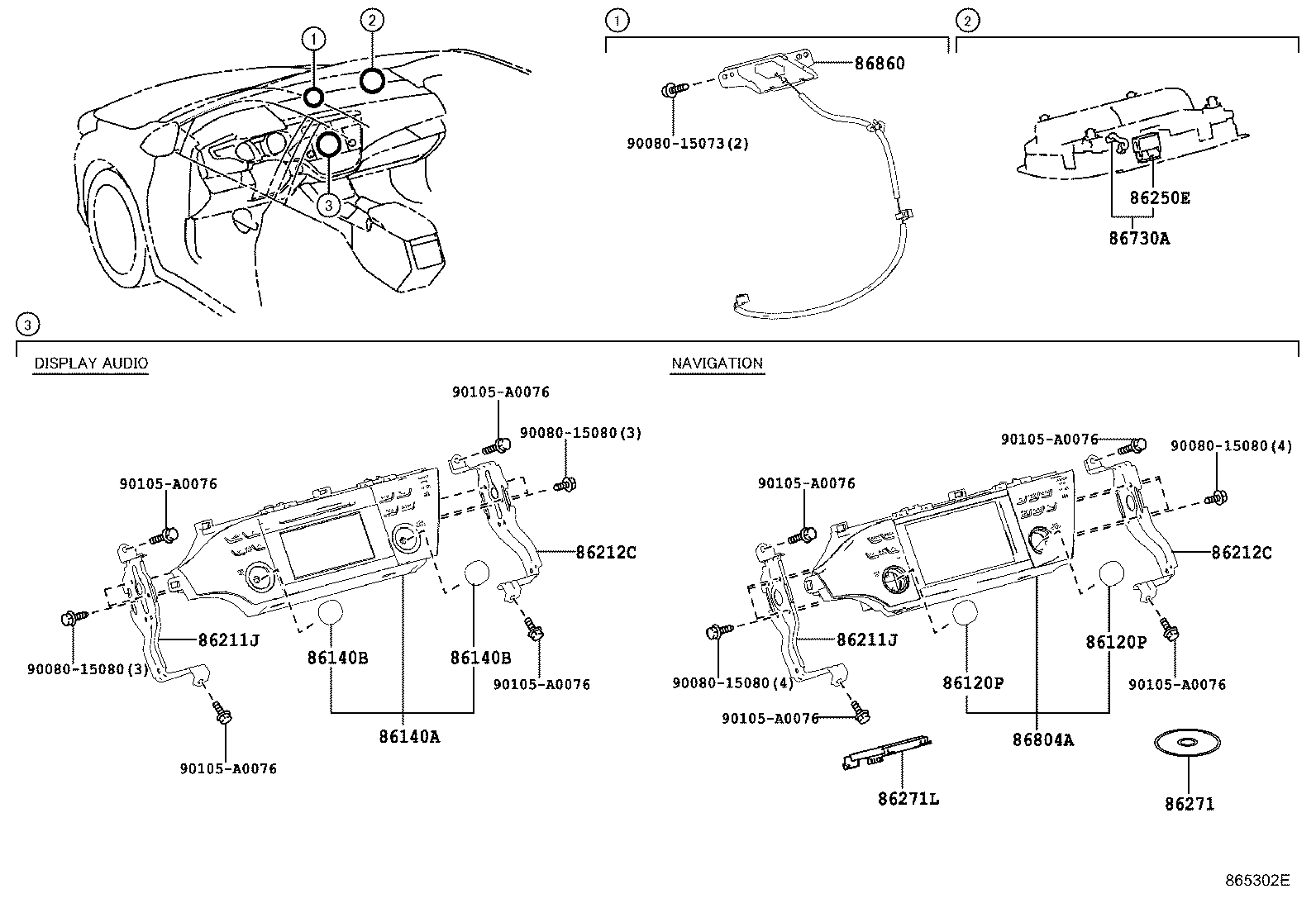 86271-06043 DISC, DISC PLAYER product image