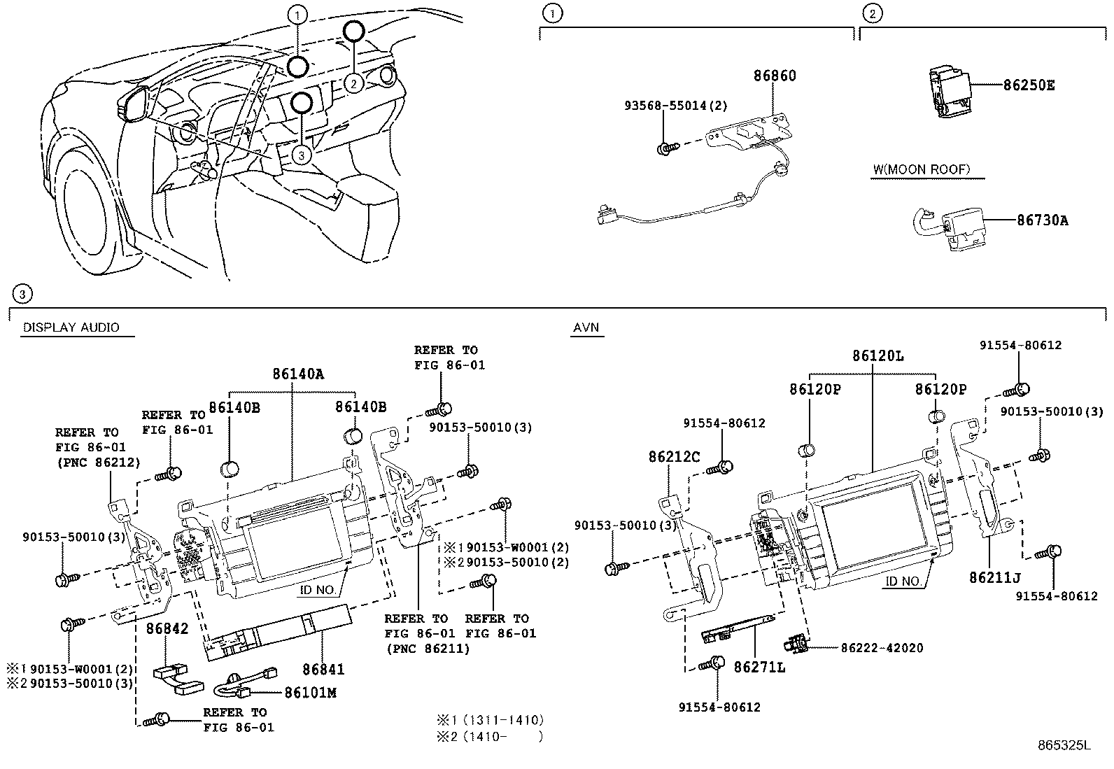86212-42100 BRACKET, RADIO RECEIVER, NO.2 product image