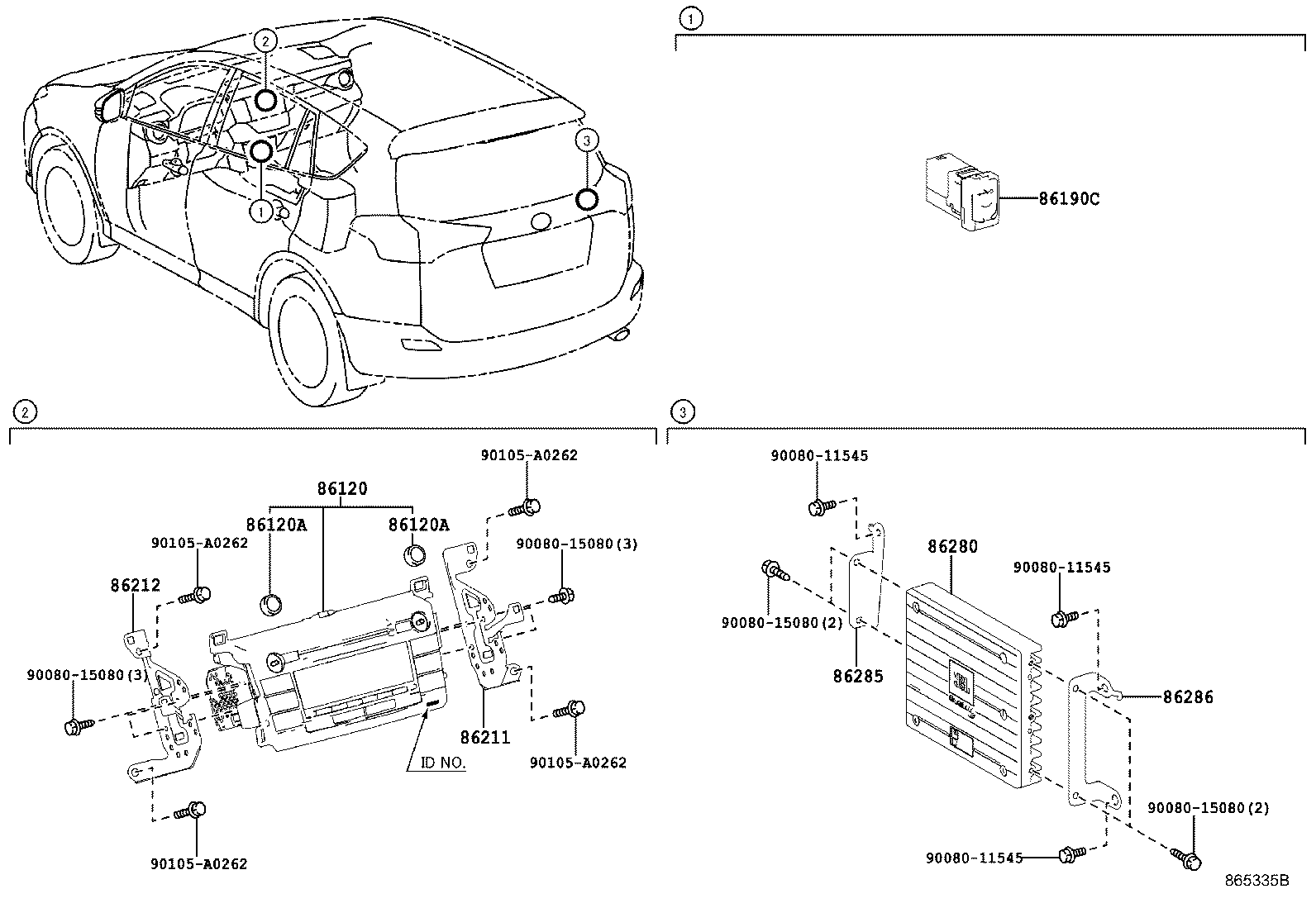 Toyota 90011-23041 KNOB, RADIO RECEIVER SWITCH