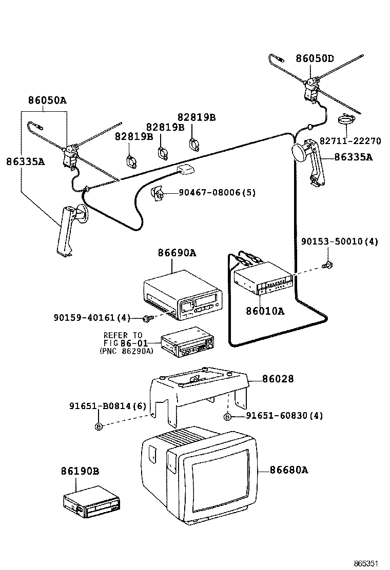 86010-36010 TUNER ASSY, TELEVISION product image