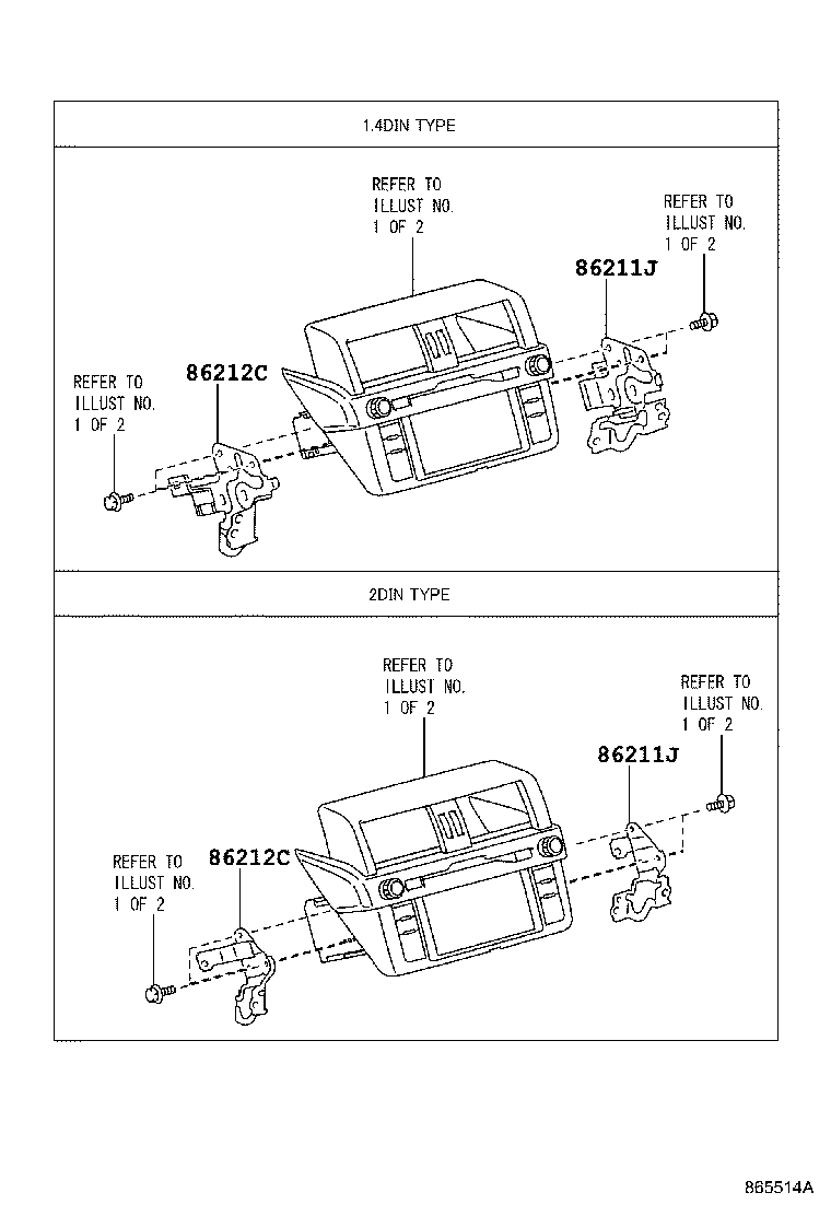 86431-60090 DISPLAY, DISPLAY & NAVIGATION MODULE product image