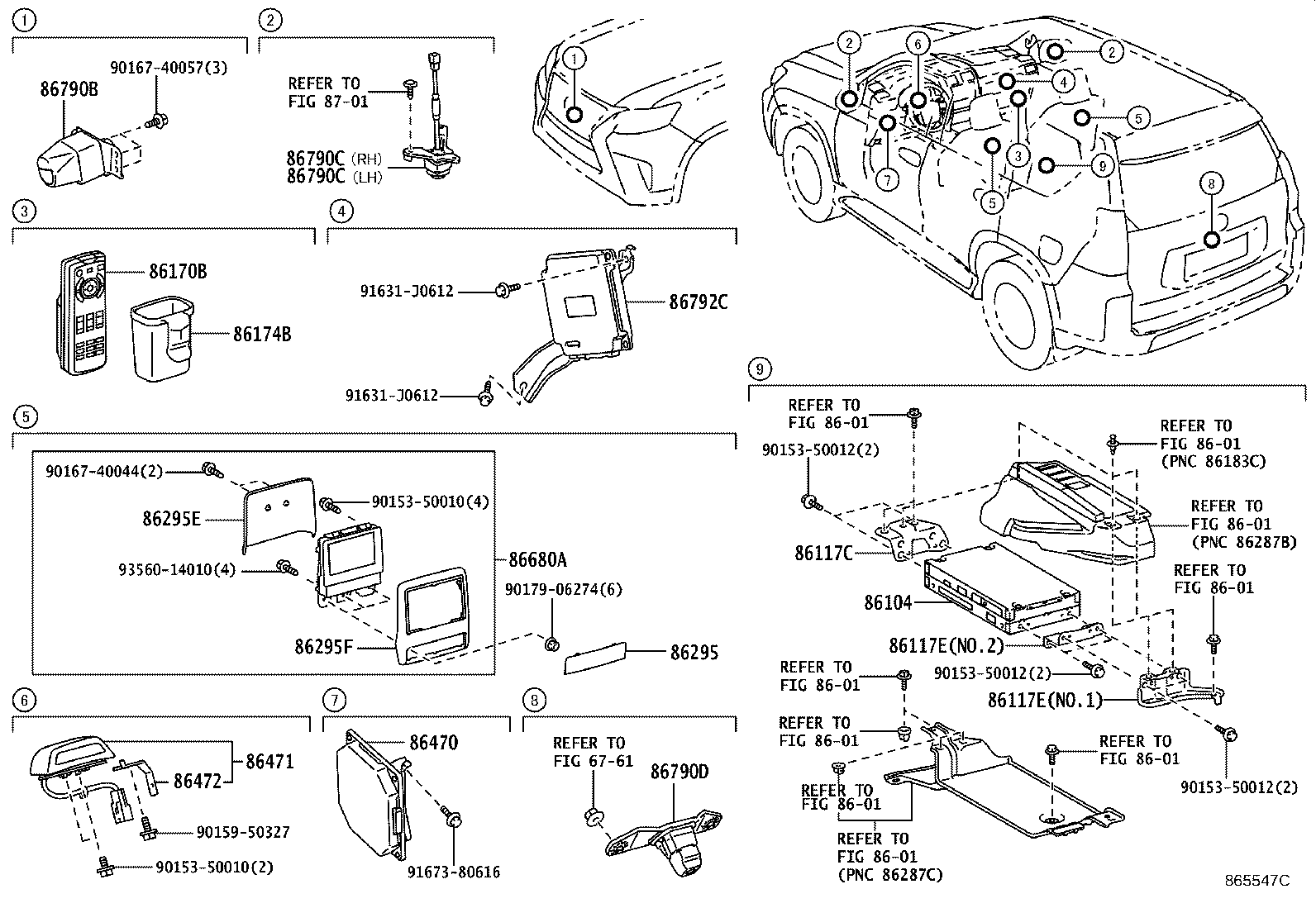 Thumbnail 2 for 86295-48080-E0