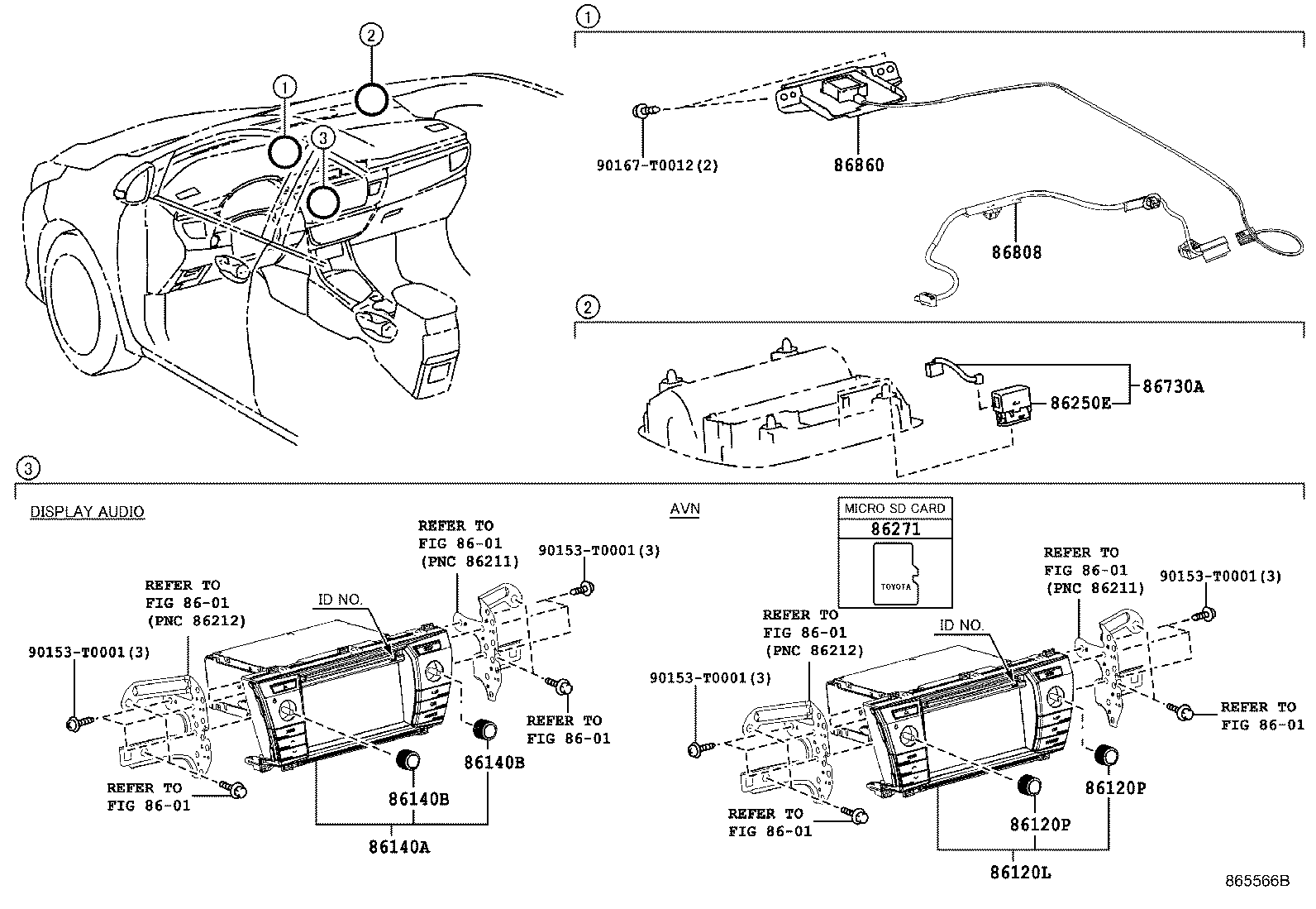 86808-02090 CORD SUB-ASSY, NAVIGATION ANTENNA, NO.1 product image