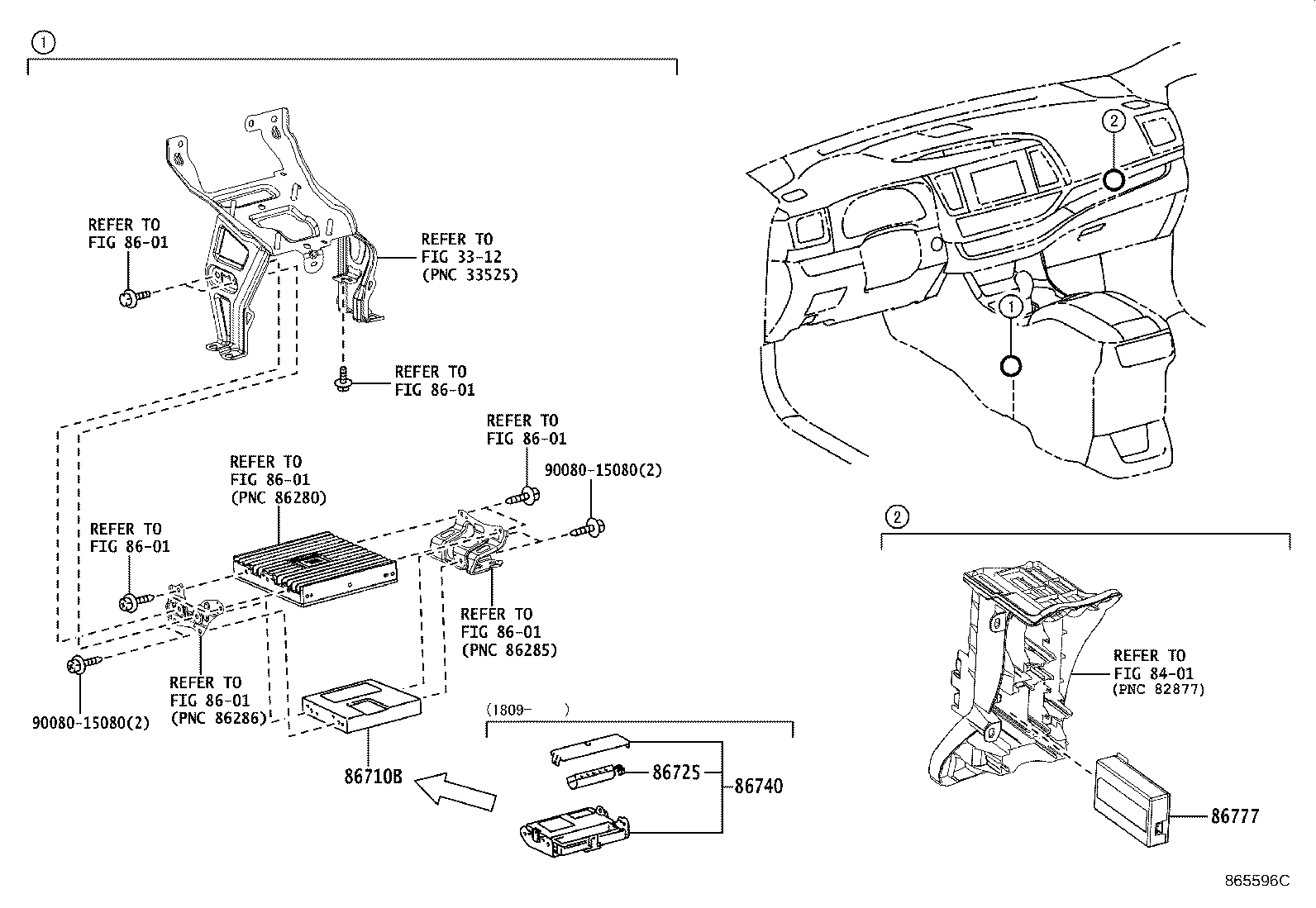 Toyota 86740-0E080 TRANSCEIVER ASSY, TELEPHONE