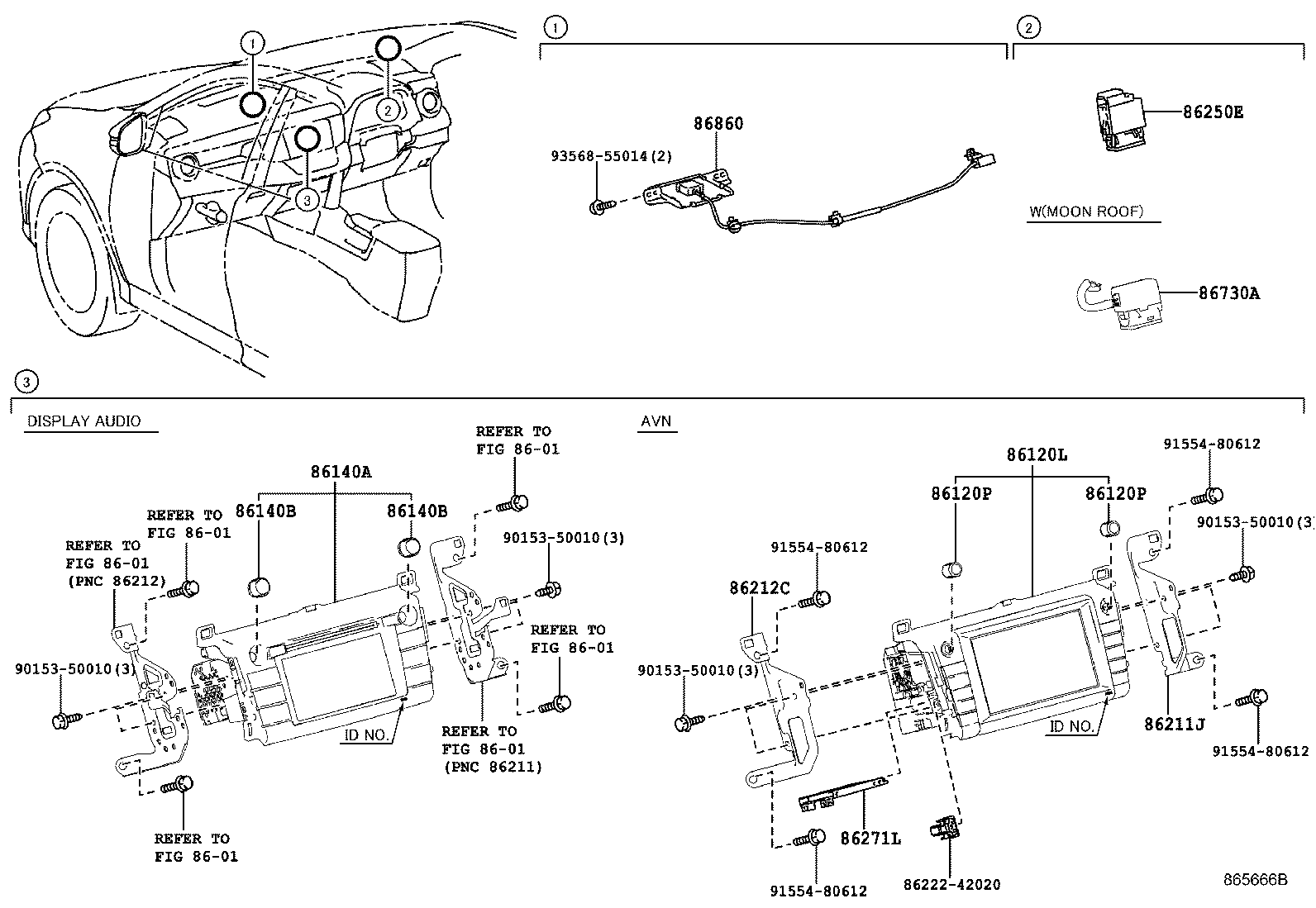 86212-42100 BRACKET, RADIO RECEIVER, NO.2 product image