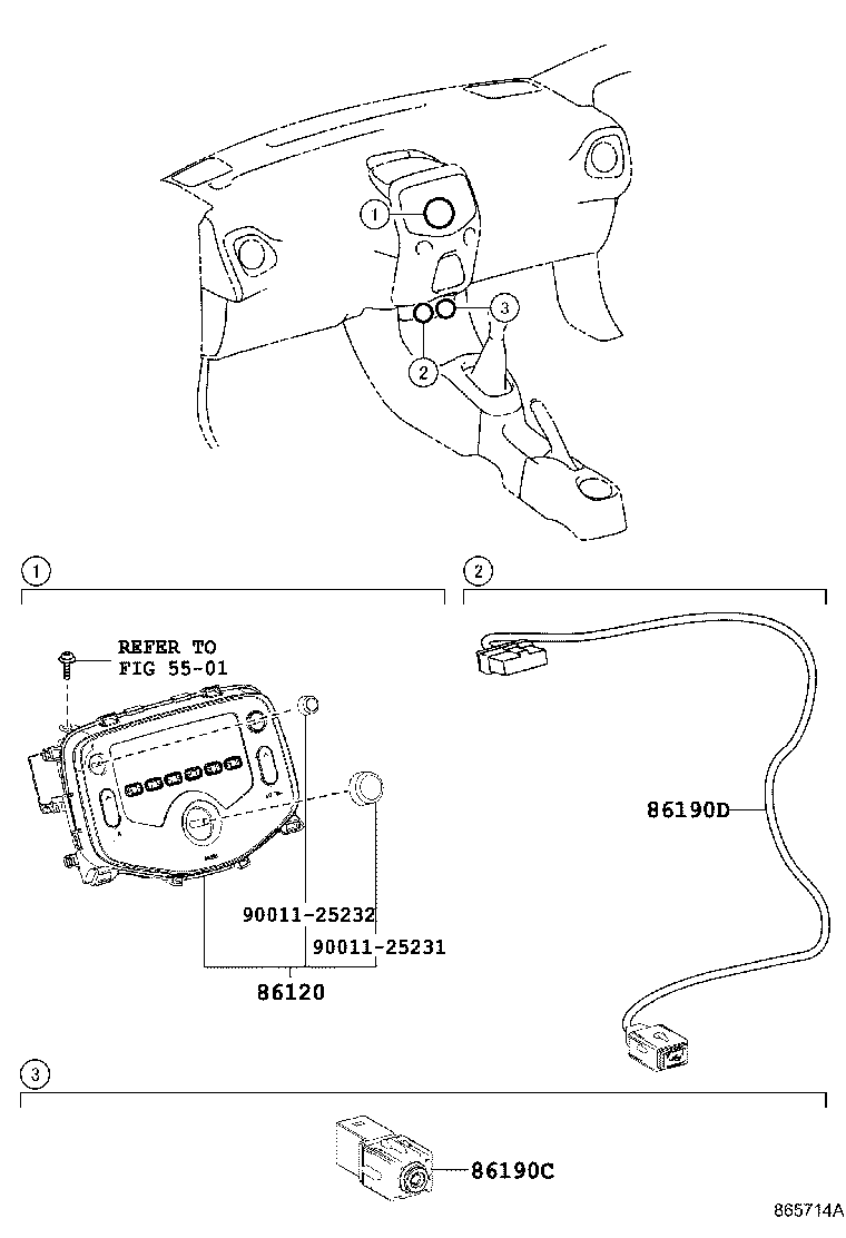86723-75010 WIRE, MOBILEPHONE product image
