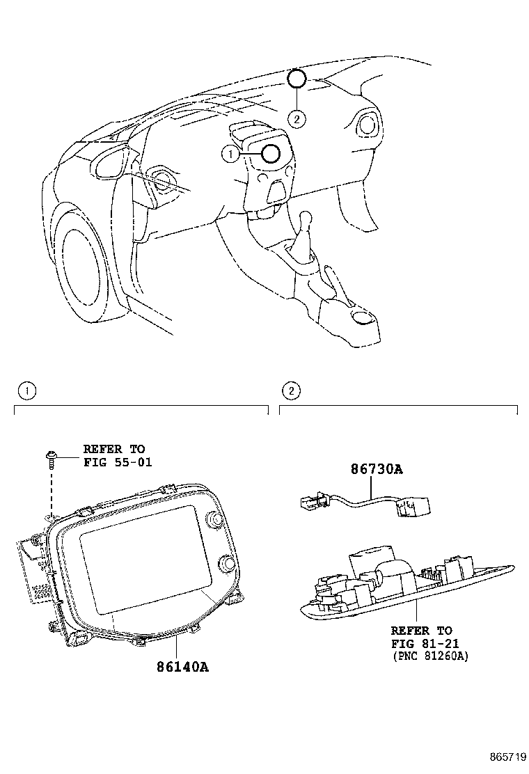 86730-YV030 MICROPHONE ASSY, TELEPHONE product image