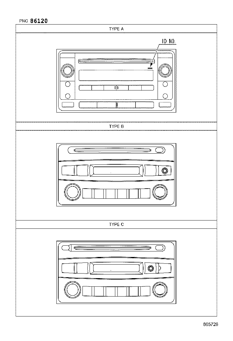 86120-0D281 RECEIVER ASSY, RADIO product image