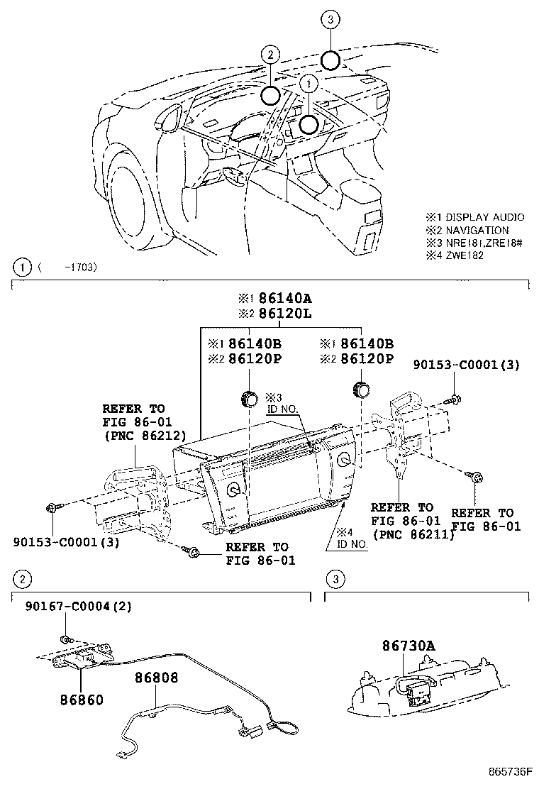 86140-02420 RECEIVER ASSY, RADIO & DISPLAY product image