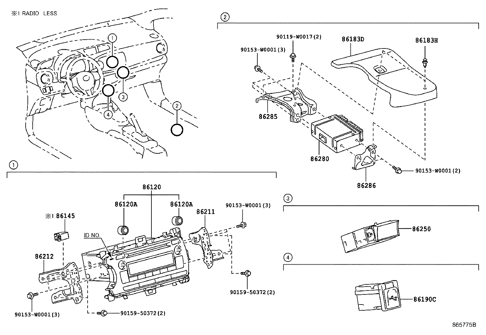 86250-0D030 MICROPHONE ASSY, AMPLIFIER product image