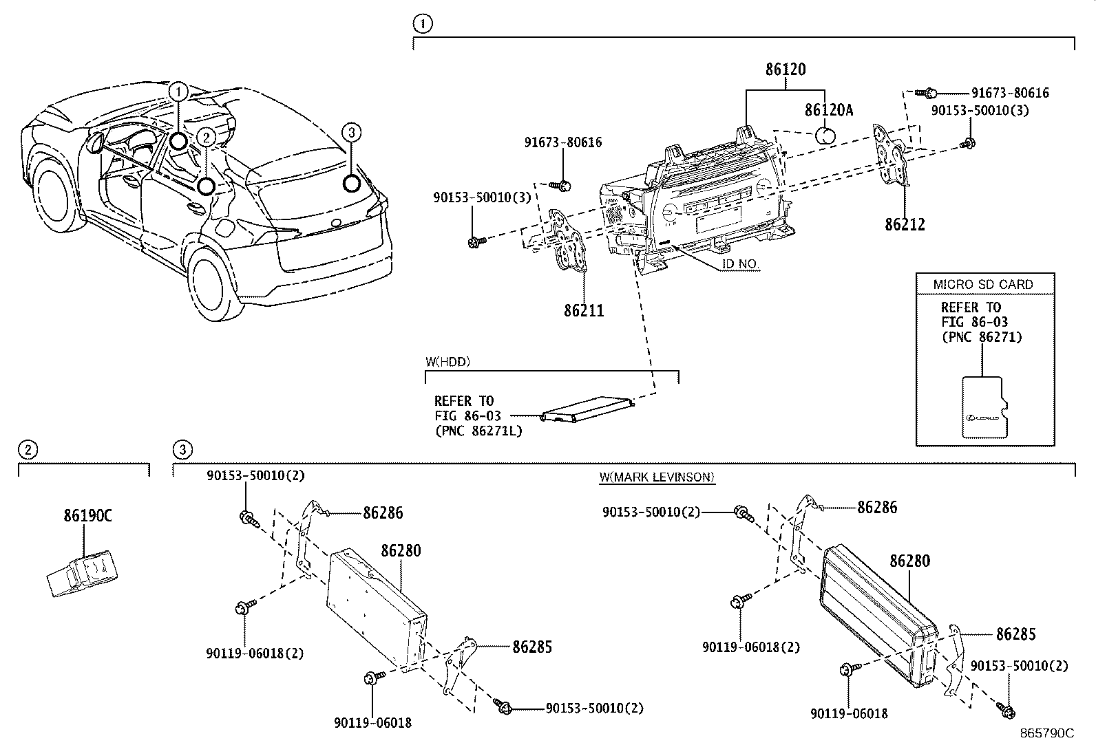 86120-78740 RECEIVER ASSY, RADIO product image