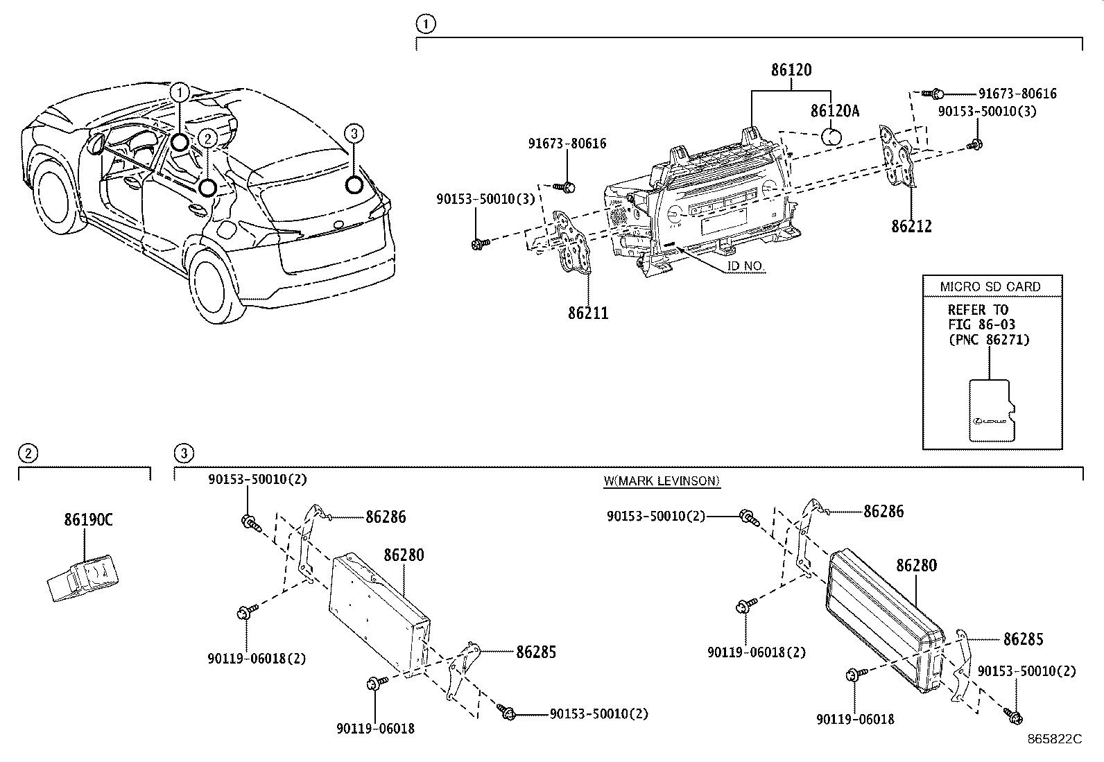 86212-78030 BRACKET, RADIO, NO.2 product image